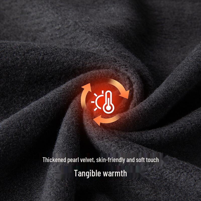 MONTAGUT Men's Warm Fleece Zip-Up Sweatshirt