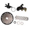 Mountain Bike Groupset 12 Speed Shifter Lever Rear Derailleur 11T?50T Cassette and Chain Kit