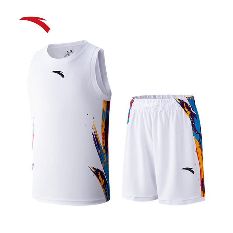 Anta Men's Quick-Dry Sleeveless Basketball Set