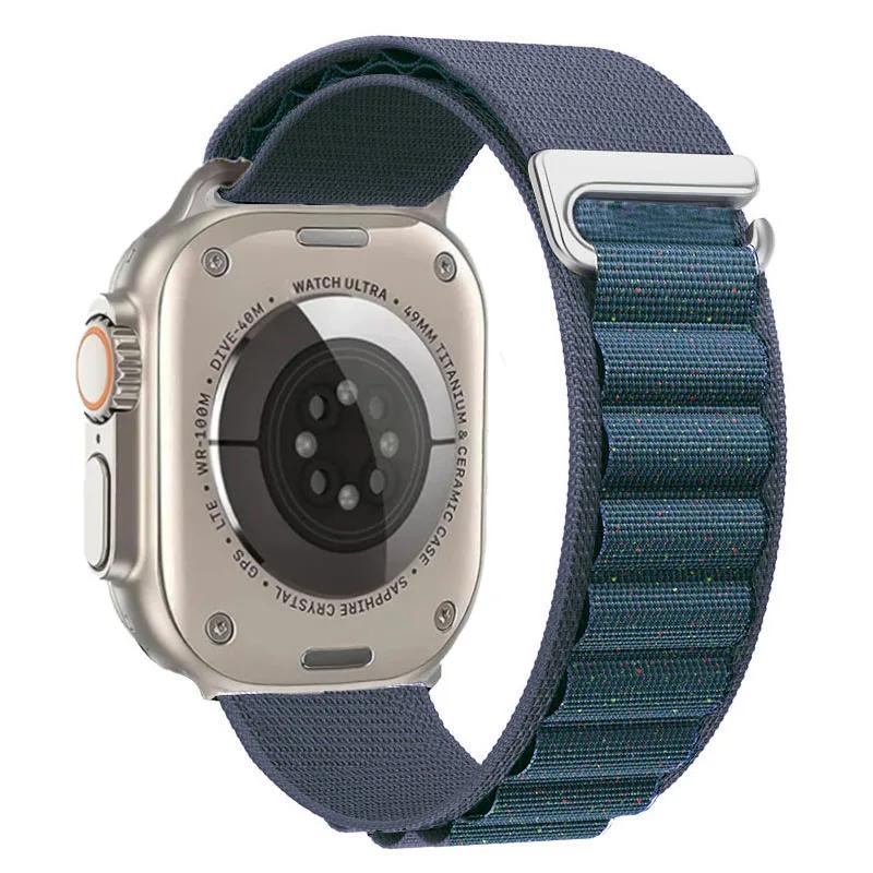 

Alpine Loop Strap For Apple Watch Ultra 3 Band 49mm 11 10 9 8 7 46mm 42mm 45mm 41mm Nylon Sport Bracelet iWatch 6 5 SE 44mm Belt S11-10 42mm 40 41mm