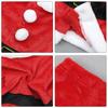 Matreeglam Santa Claus Costume for Babies and Set for Includes Pants and Santa Fluffy and Sizes Kids, 3-Piece Christmas, Hat, Soft, 80-110