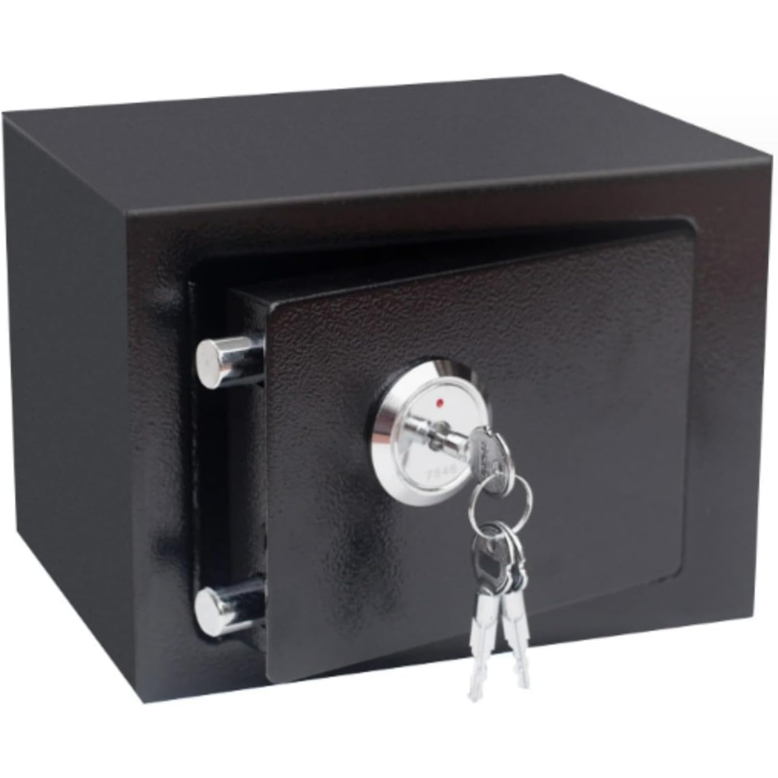 

GrnArt Маленький сейф для дома Портативный Мини с огнестойким Простой для копилки Наличный сейф с возможностью крепления к кассовому аппарату Использование в бухгалтерском магазине, Сейф, чёрный