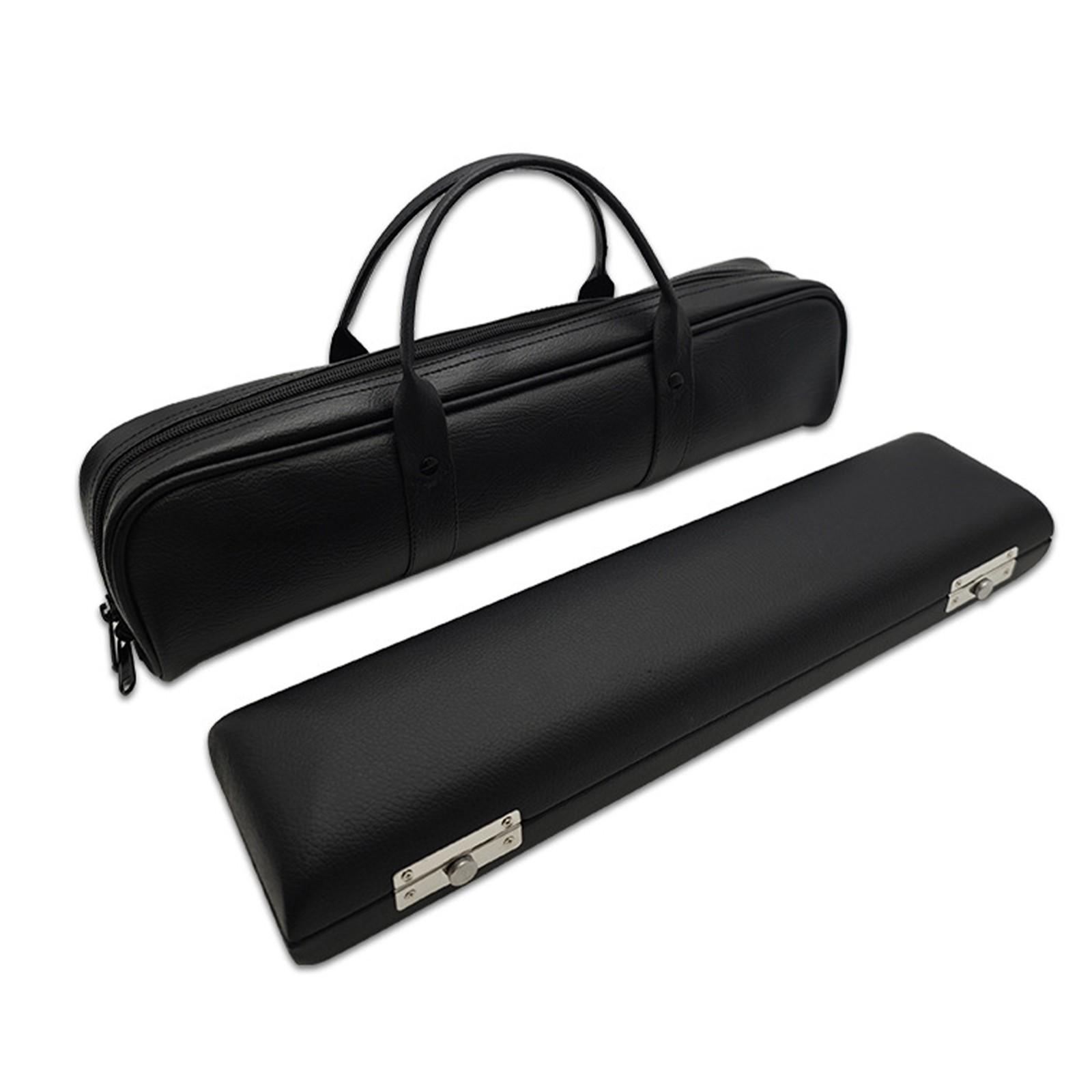 

17 Holes Flute Bag Dustproof Flute Carrying Case Padded PU Leather Flute Storage Case Flute Box Flute Protective Handbag