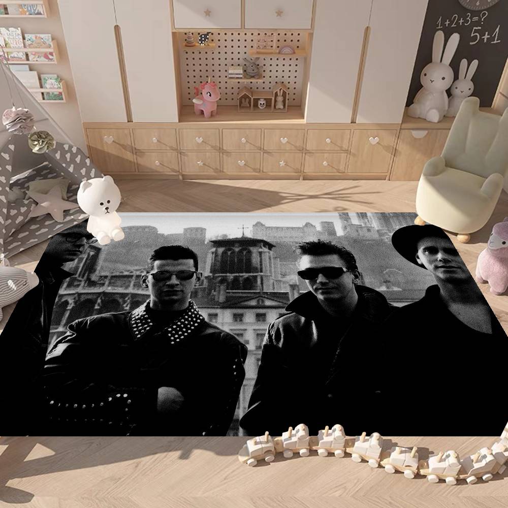 Depeche Mode Singer Floor Mat Rectangle Anti-slip Home Soft Badmat Front Door Indoor Outdoor Mat Welcome Doormat