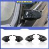 Carbon Fiber Pattern Black Side Mirror Cover Caps Replacement for BMW E90 E91 2005-2011 E92 E93 2006-2013 E81 E82 E88 E87 E88