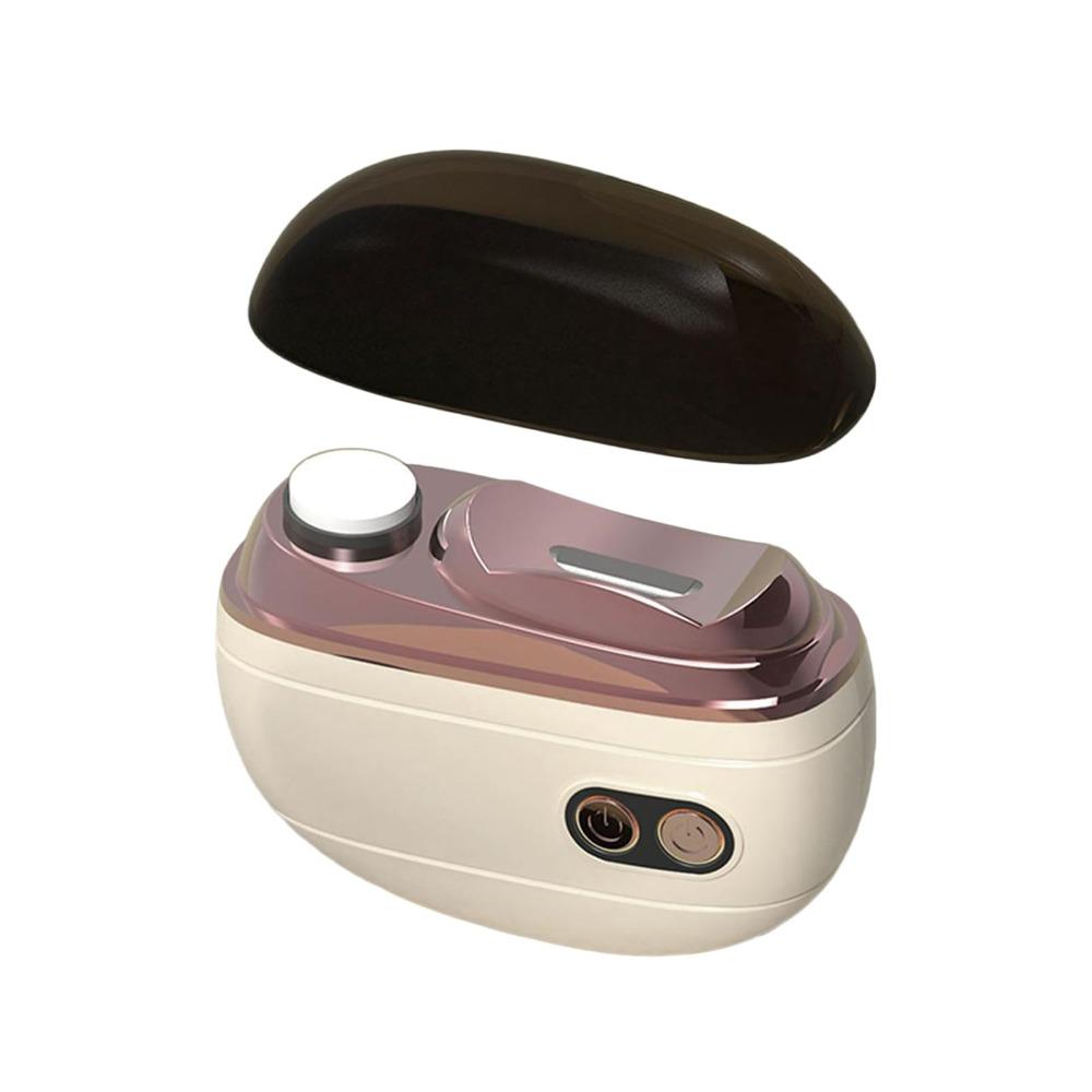 Professional Grade Automatic Nail Clipper Rechargeable Battery Automatic Operation Auto Clipper Trimmer Toenail Trimmer бежевый