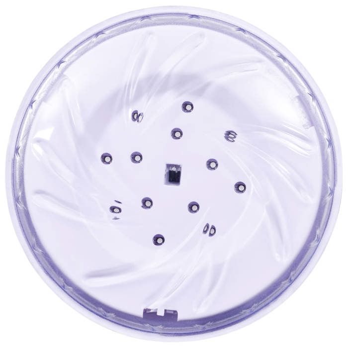 VidaXL LED Schwimmende Unterwasserlampe für Pool mit Fernbedienung Unterwasserbeleuchtung Brunnen Aquarium See Landschaft 92296