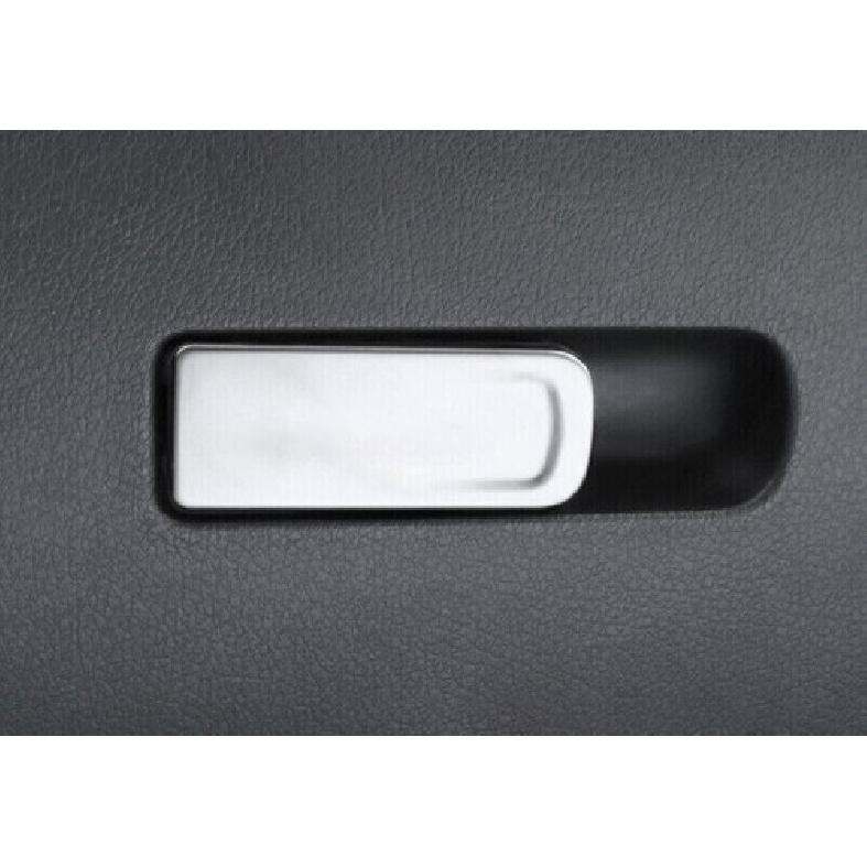 For Benz C-Class W206 2022-2023 Steel Silver Passenger Storage Box Handle Panel
