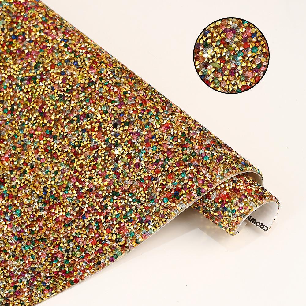 Self-Adhesive Resin Rhinestone Stickers for Nail Art & DIY Crafts, Handmade Hair Accessories, and Bag Patches