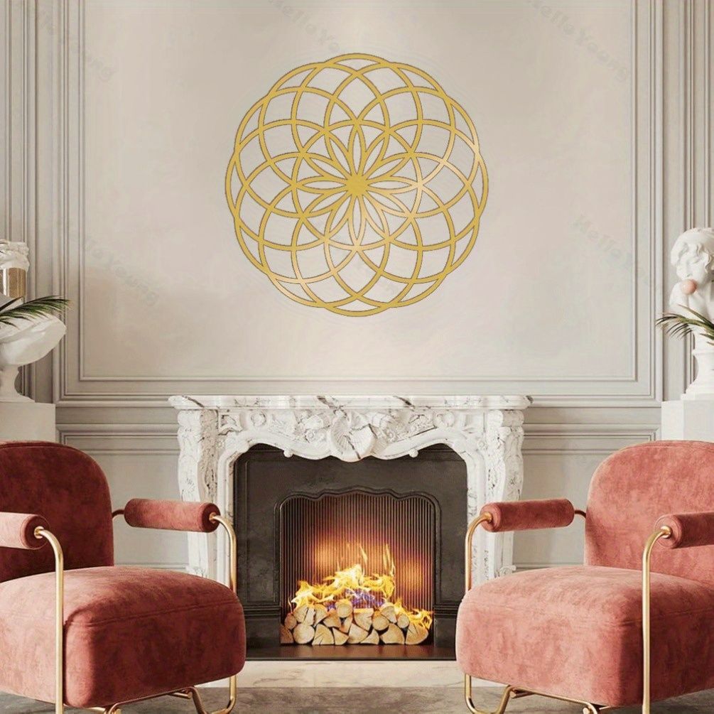 

Металлический настенный декор Мандала