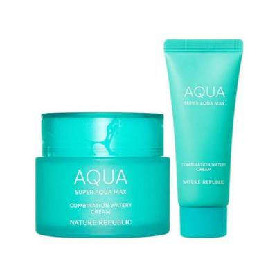 Super Aqua Max Combination Watery Cream Set (120ml + 40ml)