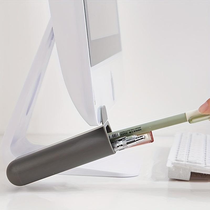 2pcs Creative Pen Holder Multi-functional Desktop Organizer Monitor Insert Pocket Stationery Storage