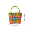Breathable Woven Summer Handbag, Ideal for Beach, Picnics, Shopping, Vacation Or Travel