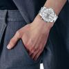 Casio Quartz Movement Stainless Steel Strap Watch Men's Watches Silver Dial MTP-E510D-7AV