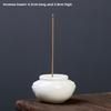 Ceramic Small Incense Burner Incense Burner Line Incense Insert Incense Seat Tea Table Ornament