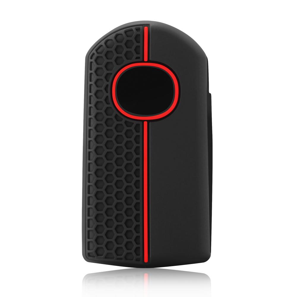 Silikon Auto Klappschlüssel Hülle für Mazda 2 3 5 6 8 CX7 CX-7 CX5 CX-5 CX9 CX-9 MX5 MX-5 M6 RX8 RX-8 2/3 Tasten Schlüsselhülle