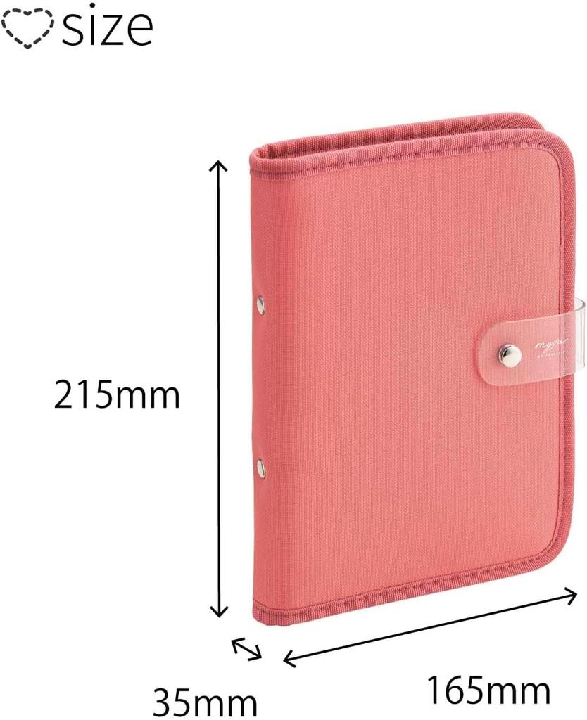 LIHIT LAB myfa Collection Binder N3320-4 (Set of 2)