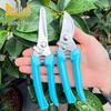 Strapazierfähige Gartenschere aus Edelstahl - Multifunktionale Gartenschere zum Schneiden von Blumen und Ernten von Obst