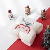 Christmas Holiday Towel With Coral Fleece Material For Festive Gift Giving