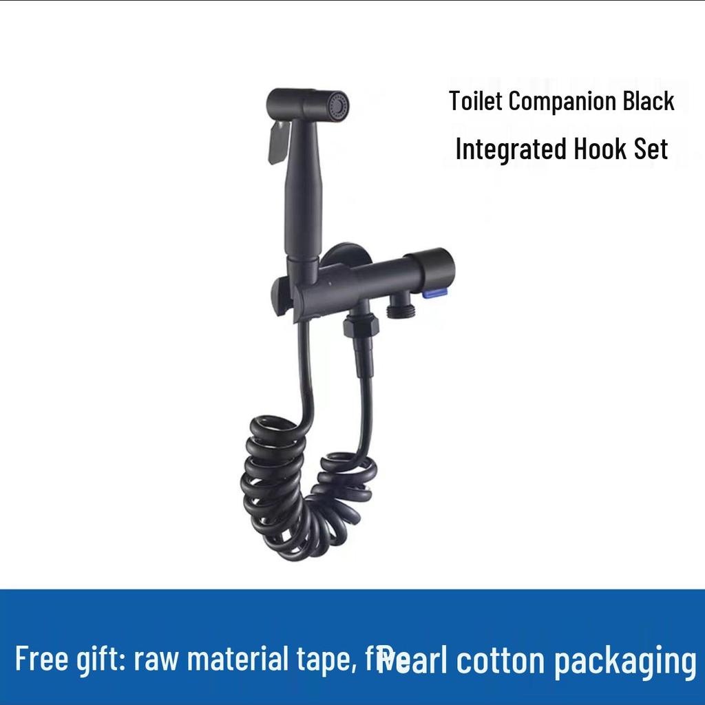 High-Pressure Toilet & Bidet Sprayer with Faucet Angle Valve