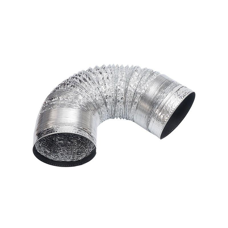 Exhaust Fan Exhaust Duct Thickened Aluminum Foil Vent Pipe Ventilating Fan Hose Kitchen Range Hood Smoke Vent Tin Paper Tube