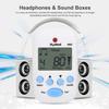 Meideal M50 Mini Digital Metronome, Digital Tempo, 30-280 Bpm, 0-9 Beat Values, High Volume, Clip-on, 5.5 X 3.2 X 3.5 Cm, Compact, Plastic, Compatible