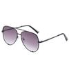 European & American Trend Double Bridge Unisex Frog Eye Sunglasses - Versatile Street Style for Driving