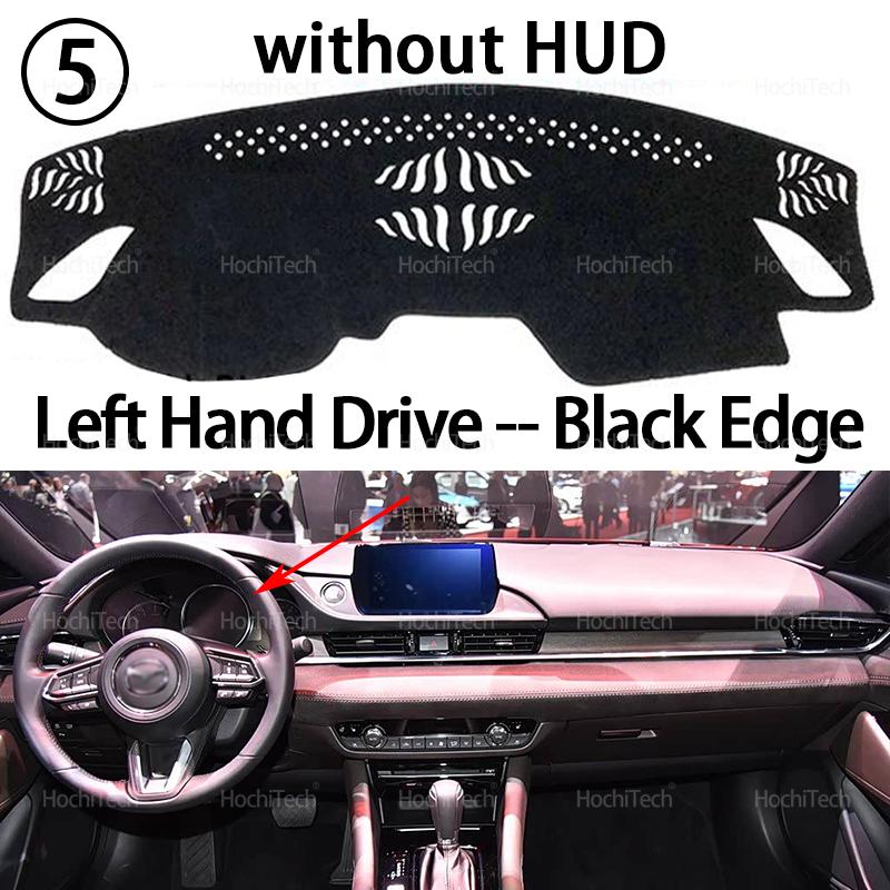 For Mazda 6 Mazda6 2016 2017 2018 GL Atenza Dashboard Cover Pad Car Liner Anti-UV Mat Sunshade Dashmat Carpet Dash