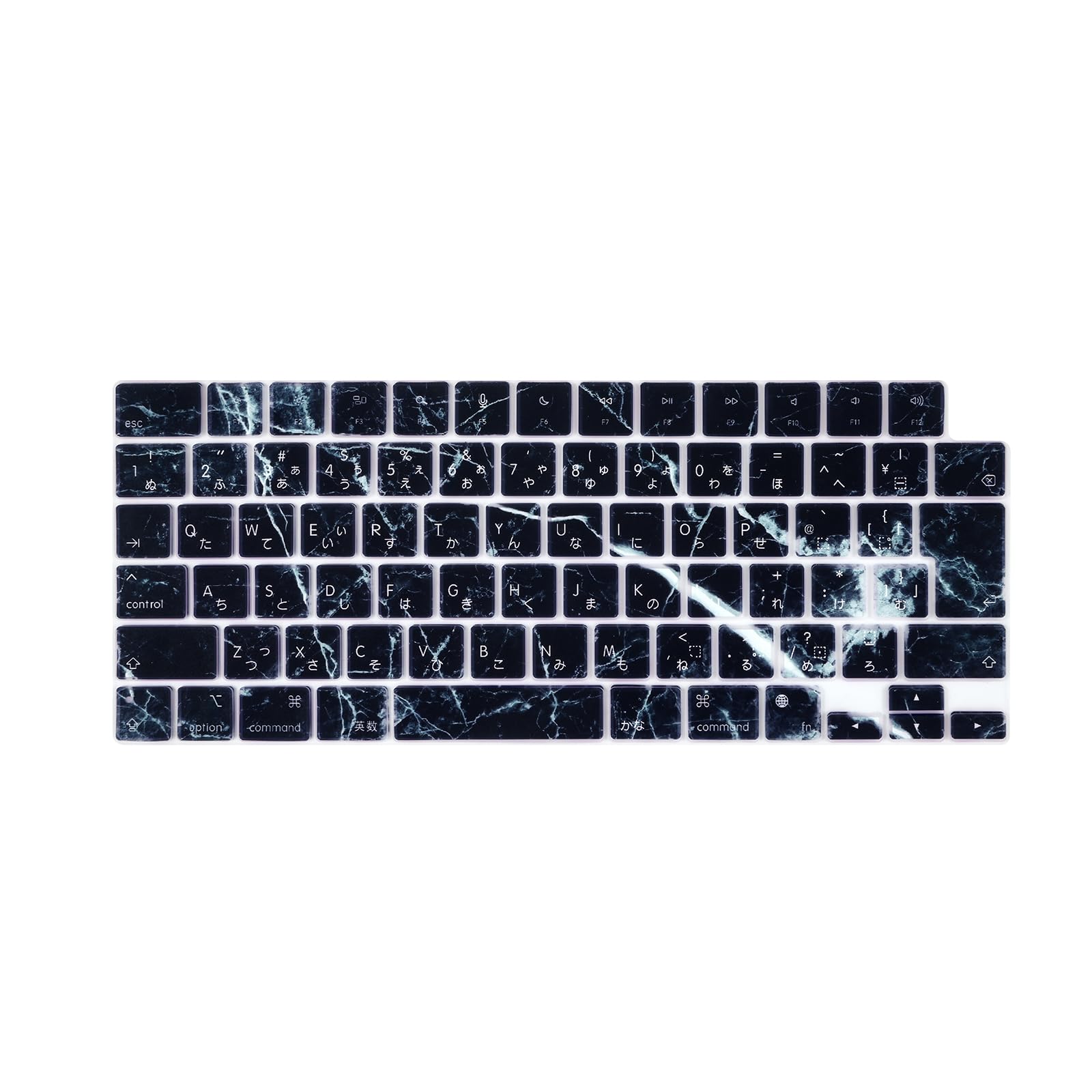 

Newseego Накладка на клавиатуру для MacBook Air Pro 14 Pro 16 Совместимая Японская JIS Силиконовая Совместимые модели Защитная для клавиатуры Водонепроницаемая и Пыленепроницаемая