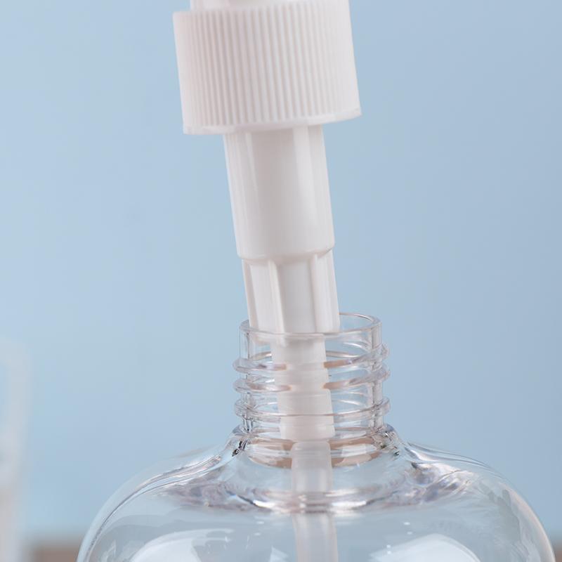 200-500ml Portable Empty Pump Dispenser Bottles Cylinder Shampoo Lotion Durable Refillable Containers For Liquid Soap