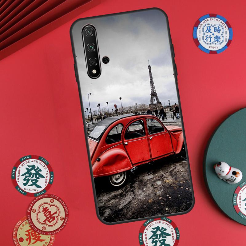 Paris Eiffel Tower For Huawei Nova Y73 Y72 Y61 Y91 Y90 Y70 Y60 12s 12i 11i 8i 9 10 SE P60 Pro P30 P40 Lite Case