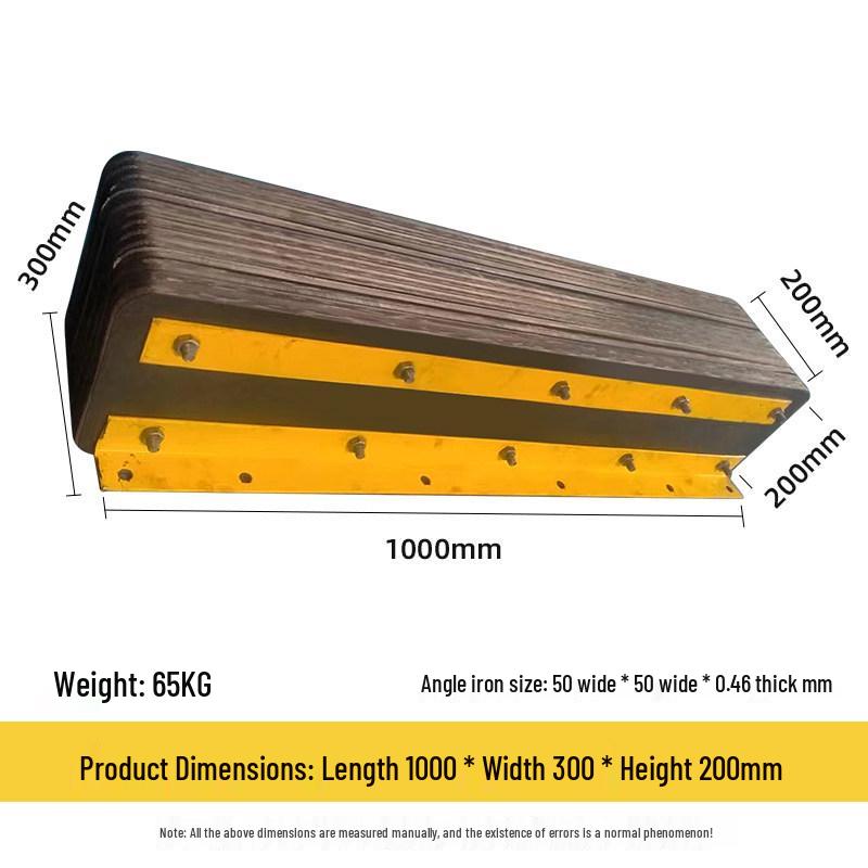 Rubber Anti-Collision Pad Car Stopper for Warehouse Dock and Truck Unloading