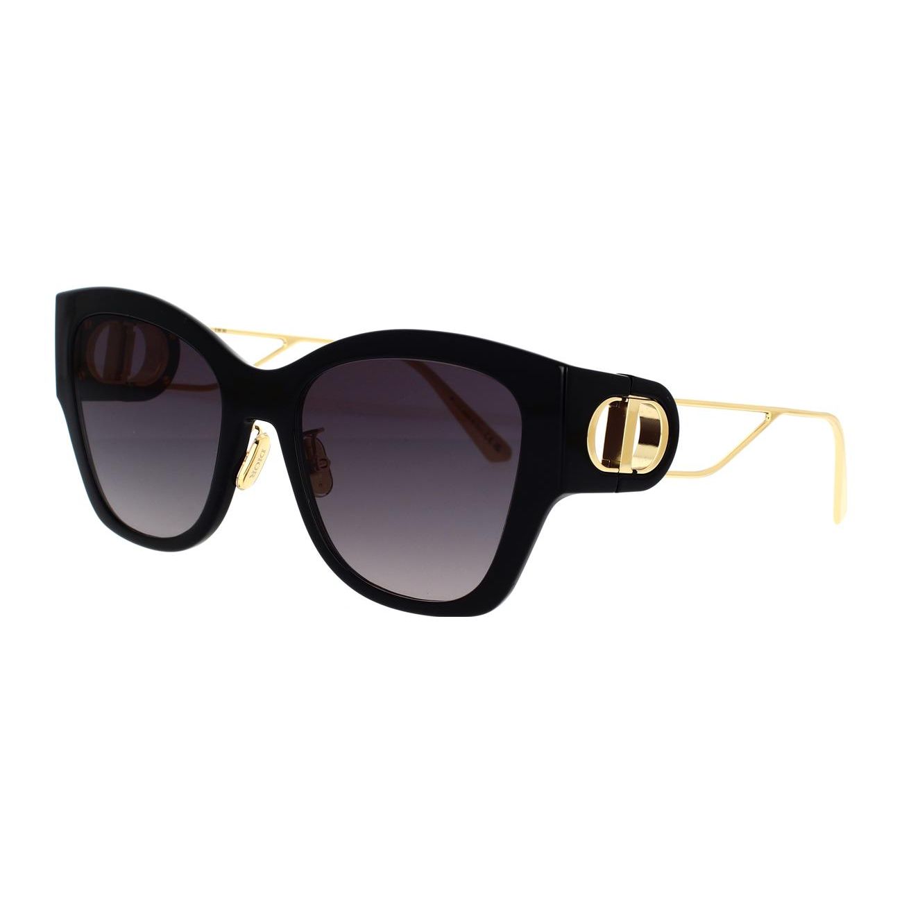 

Dior Comfortable Classic Elegant Personality Alloy Frame Butterfly Sunglasses Women sunglasses Black 30MONTAIGNEB2U12A1 Black,54