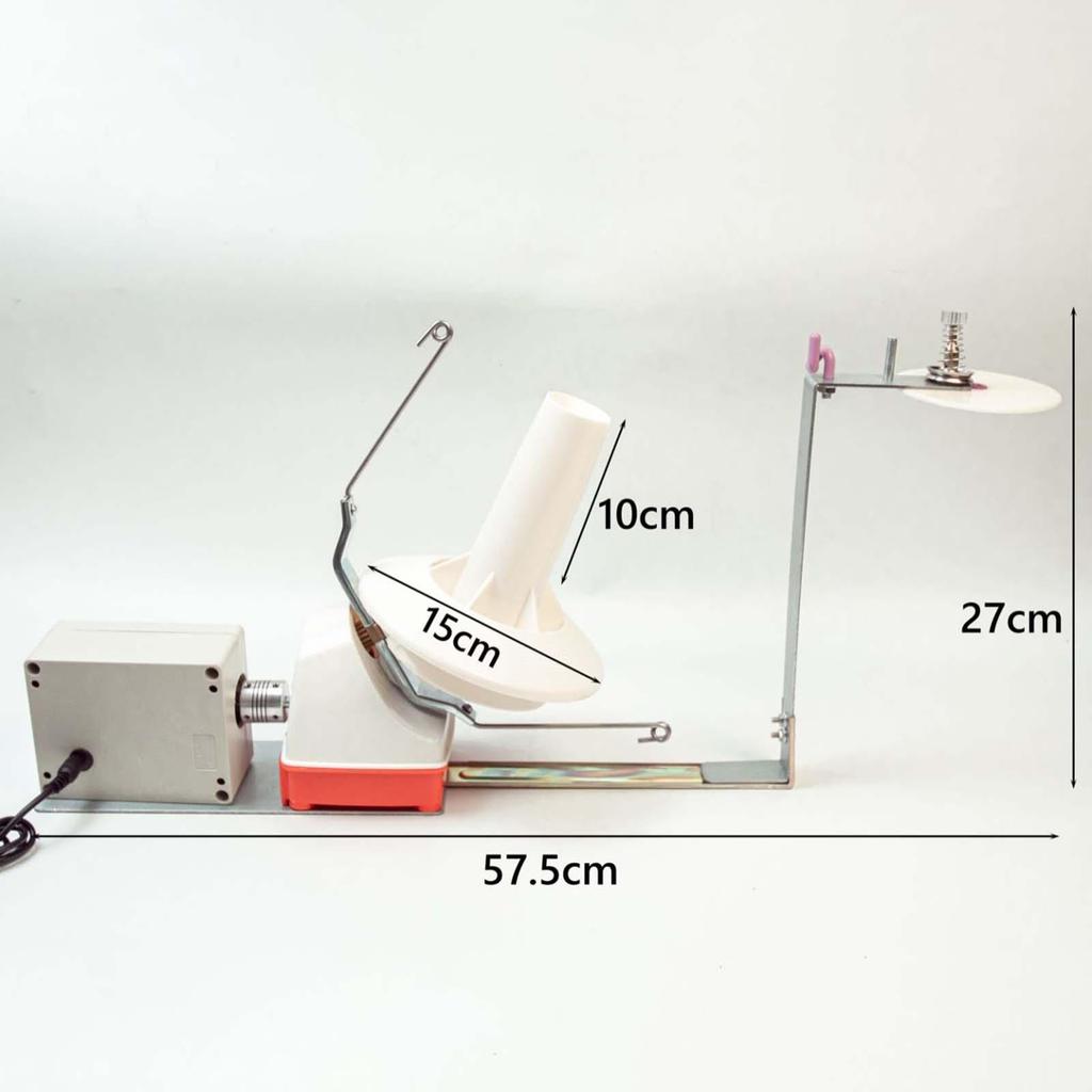 Wool Yarn Winder Multipurpose Skein Thread for Yarn Winding Crafts Needlecraft Crocheting Yarn Dispenser Home Desktop Automatic