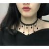 Black Lace Clavicle Chain Female Elegant Neck Accessories
