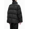 [Jiang * Order] Autumn and Winter New Product Stand-up Collar Thickened Long-sleeved Black Down Jacket Women's White Duck Down Top