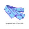 Multi Stage Yoga Stretch Band Latin Dance Stretch Band Correct Postures 12 Grid Elastic Band Digital Band Strap Belt Fitness