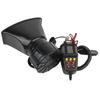 120DB Loud 12V 100W Multi-tone & Claxon Horn Car Horn Car Warning Alarm Megaphone 7 Sounds Police Siren Air Horn Speaker
