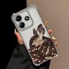 Case for Redmi Note 14 Pro Plus 11s 13C 11 9 Pro Note 13 10 Lite 12 K80 A3 A5 Phone Cover Vintage Brown Deer Design