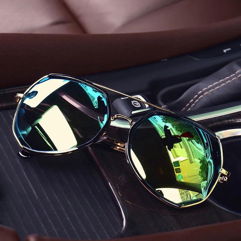New Brand Alloy Men'S Sunglasses Uv400 Lens Sun Glasses For Men Pilot Eyewear High Quality
