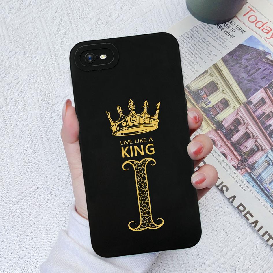 For OPPO Realme C35 C33 C25 C30S C21 C25Y C11 12 15 17 Phone Case Luxury Protective Liquid Silicone Letters Couple Case For Realme Funda Coque Bumper