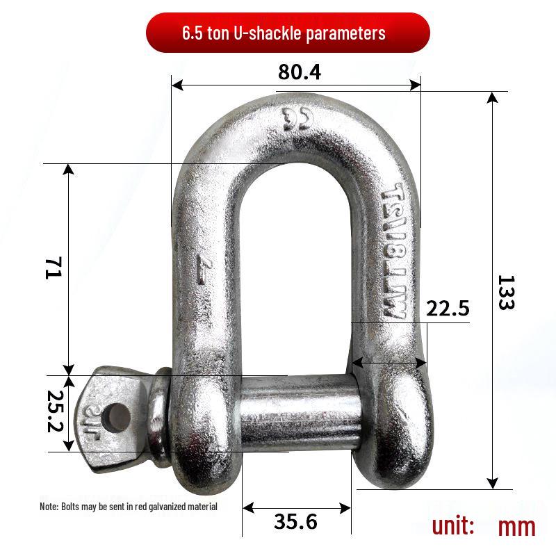 American Bow-Shaped Heavy-Duty Shackle Ring Lock