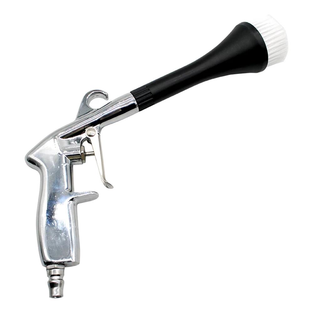 Car Cleaning Gun, High Pressure Air Blow Gun with 2 Nozzles Tornador Blow Gun Car Detailing Dry