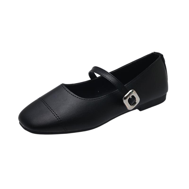 Fashion Mary Jane Shoes for Women 2025 Retro Flat Women's Single Shoes Soft and Comfortable Ballet Shoes Women Zapatos De Mujer