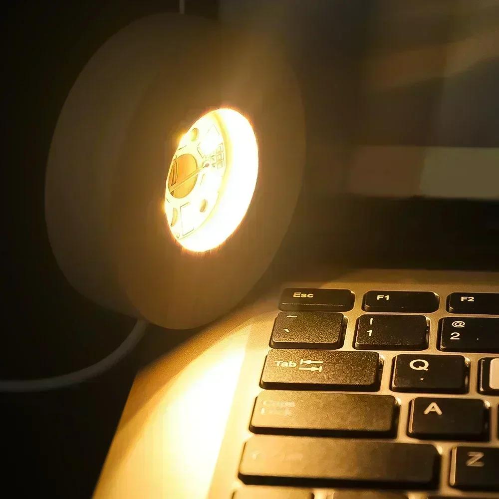 1/4pcs Wooden LED Display Base Light Luminous USB Lamp Holder for Crystal Ball Glass Resin Art Ornament Stand Decor Kids Gifts