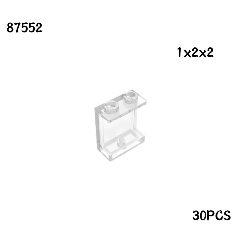 MOC Brick Window Glass House Wall Panel 87552 87544 60581 87543 59349 Build Brick Accessories Parts Assembles Particles Fun for All Ages