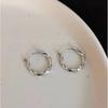 Trendy Retro Minimalist Circle Hoop Earrings for Women - 2026 Style