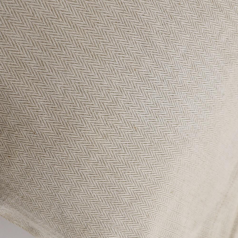 Hermes Alain GM Shoulder Bag Beige Canvas Unisex Used