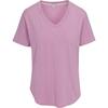 PJ Salvage Womens/Ladies Slub V Neck Short-Sleeved T-Shirt