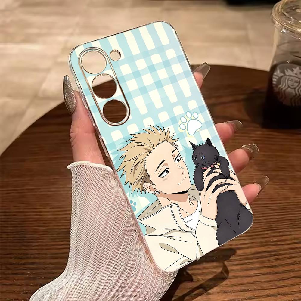 T-Tsumugi- Rintaro Phone Case For Samsung Galaxy A71,A70,A52,A51,A40,A30 Transparent Cover